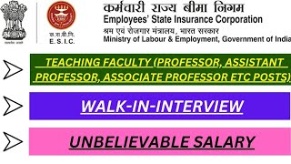 📢 WALKININTERVIEW for ★medical professor assistant professor etc job jobs [upl. by Haile]