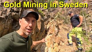 Gold Mining in Sweden Exploring Rich Veins and Reprocessing Tailings [upl. by Willyt]