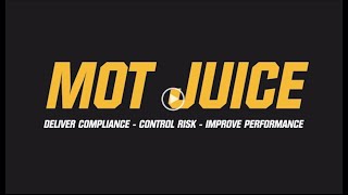 MOT Tester Annual Training and MOT Garage Management System  MOT Juice explained [upl. by Westmoreland]