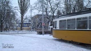 Iasi trams in winter 2012 [upl. by Chelsie]