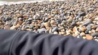 Longshore Drift and a concrete groyne [upl. by Sperling]