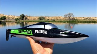 VOLANTEXRC V797  3 VECTOR SR48 RC Racing Boat [upl. by Borgeson]