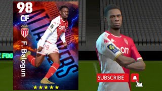 How to train F Balogun for max rating 98  European Clubs Attackers  efootball 2024 [upl. by Radborne608]