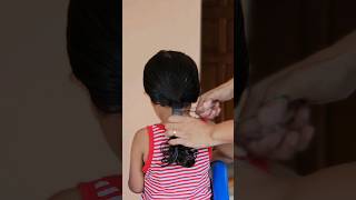 New Haircut done youtube youtubeshorts funny baby girl prank hairstyle hairmakeover [upl. by Tshombe]