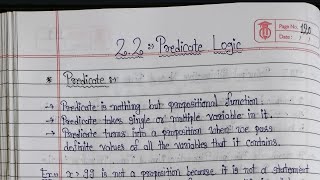 221  Predicate Logic Predicate Statement Function Quantifiers Universal Existential Examples [upl. by Gamal417]