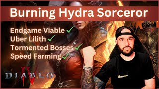 Diablo 4 Burning Hydra Sorceress Endgame Build Guide [upl. by Benjie]