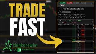 Active Trader on ThinkorSwim  Fastest Way to Trade In ThinkorSwim [upl. by Matthiew243]