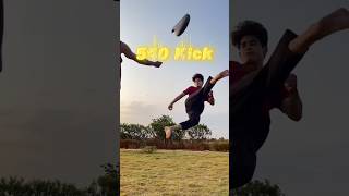 Learn How to do 540 Kick  Tutorial How to do 540 kick kick tricking tutorial [upl. by Tench]