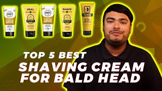 Top 5 Best Shaving Creams for Bald Head Review in 2023 [upl. by Enaira]