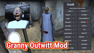 Granny Outwitt Mod apk Download Mediafire l Granny V18 Outwitt Mod Download l Granny V17 Outwitt [upl. by Alli156]