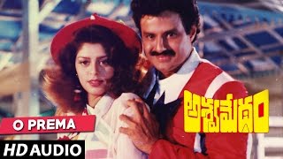 Aswamedham Songs  O PREMA  Balakrishna Meena Nagma  Telugu Old Songs [upl. by Adehsor]