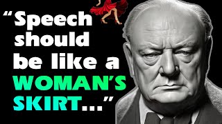 Funniest Winston Churchill Quotes Hilarious Things Churchill Said  Laugh Out Loud Funny Jokes [upl. by Casar]