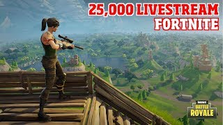 FORTNITE LIVE PËR 25K SUBS ft Graniti Dardi Alfajeti etj [upl. by Toffey]