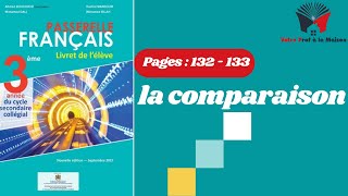 La comparaison  3AC Passerelle pages  132 133 [upl. by Janna309]