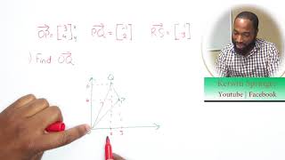 CSEC© MATHS  JAN 2018 Question 11a Vectors [upl. by Alor]