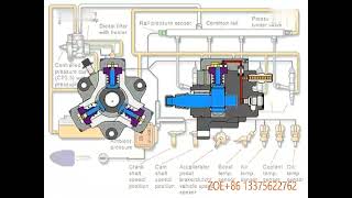 How BOSCH Common Rail System Works [upl. by Nevak]