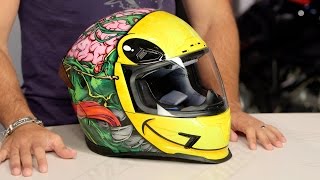 ICON Airframe Pro Brozak Helmet Review at RevZillacom [upl. by Enialb]