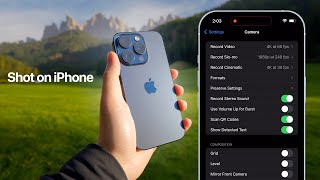 The iPhone Settings YOU NEED for the BEST Photos amp Videos [upl. by Ahsenre]