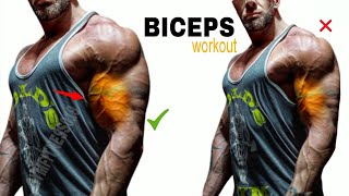 6 Bigger Biceps Workout At Gym  Biceps Exercise [upl. by Anegal]