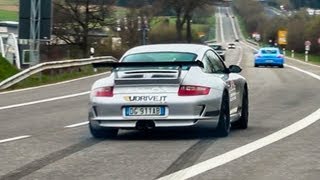 Porsche GT3 RS  DRIFTS Loud sound on track Nürburgring  1080p HD [upl. by Redliw]