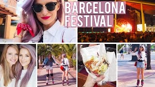 A Weekend at Barcelona Primavera Festival ad  Inthefrow [upl. by Ahsikrats69]