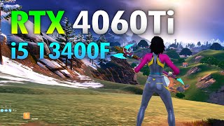 Fortnite RTX 4060 8GB  R5 5500 Low Settings 1080p [upl. by Inesita]