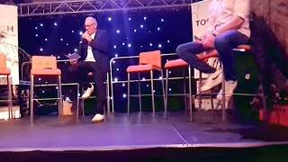 FCM Legende Axel Tyll auf der 1 Gesundheitsmesse Magdeburg über damals heute und das HSV Spiel [upl. by Manon106]