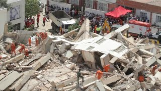 Images of collapsed building in northeastern Brazil  AFP [upl. by Rigdon308]