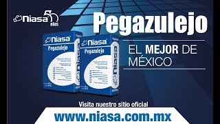 Pegazulejo para ceramica niasa en HOME DEPOT 018005064272 home depot pegazulejo para ceramica [upl. by Zebe]