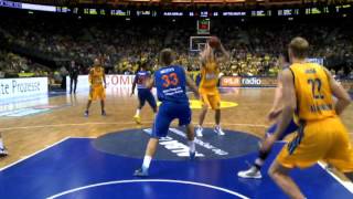 ALBA mit Arbeitssieg gegen den MBC  Dunks von Kendall und Hammonds [upl. by Adoh681]