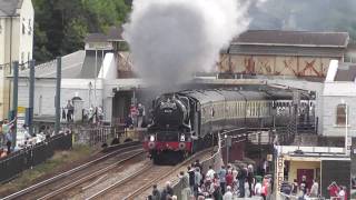 The Torbay Express  6024 King Edward 1 August 22nd amp September 5th 2010 [upl. by Eshman]