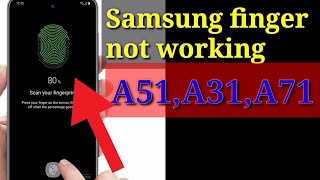 How to calibrate fingerprint on samsung a51 or a31 and a71 [upl. by Karrie]