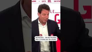 Geoffroy Roux de Bézieux  quotOn ne pourra pas faire les retraites en 100 joursquot [upl. by Charyl]