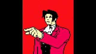 Miles Edgeworth Ace Attorney Investigations Lying Coldly 8 bit remix [upl. by Reniti]