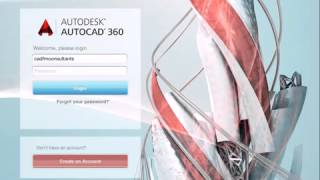 Autodesk AutoCAD 360 Kullanıcı Girişi [upl. by Anivid]