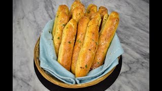 Homemade Breadsticks Recipe [upl. by Ahseya]