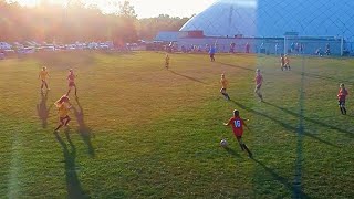 Nolia Benedict 2013 EDP U12 Match Highlights [upl. by Esyli]