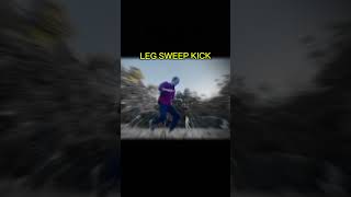 Leg sweep kick🔥 leg sweep kick knockout  leg sweep ufc  knockout shorts legkick viral [upl. by Williams]