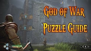 God Of War Veithurgard Door Puzzle [upl. by Banebrudge]