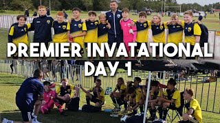 PREMIER INVITATIONAL DAY 1 U12 FOOTBALL TOURNAMENT [upl. by Kcirdderf]