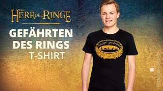 Herr der Ringe  Gefährten des Rings TShirt [upl. by Budd961]