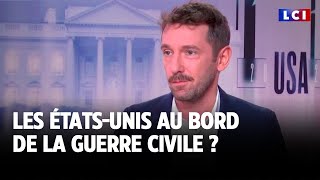 Les ÉtatsUnis au bord de la guerre civile  Mathieu Gallard invité de LCI [upl. by Rumilly]