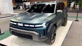 DACIA Bigster 2023  FIRST LOOK amp walkaround new SUV Concept [upl. by Jeramie115]