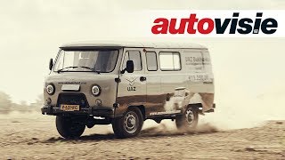 UAZ Bukhanka 2018 – Test – Autovisie Vlog [upl. by Marl213]