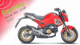 รีวิว MSX 125SF ตัวใหม่ 2017 ล่าสุดจาก Honda [upl. by Fu]