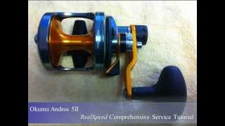 Okuma Andros 5II Reel Service Tutorial [upl. by Avigdor]