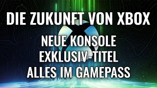 XBOX Zukunft Neue Konsole ExklusivTitel Spiele auf PS5 Gamepass amp mehr [upl. by Uamak886]