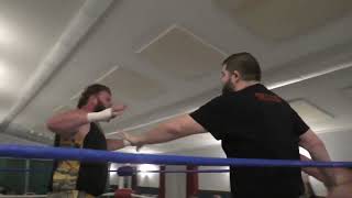 Jason Maverick vs Big T w Charlie Hubley  MEW Franklin ME  Full Match Pro Wrestling Ring Cam [upl. by Merras887]