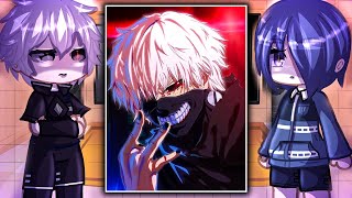 Tokyo Ghoul React To Kaneki Ken  Gacha Club [upl. by Aylward729]