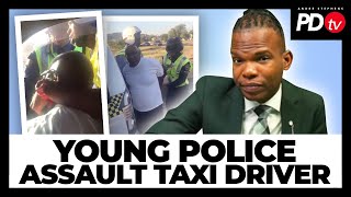 Young Police Assault Taxi Driver  PDTV NEWS JAMAICA  February 11 2024 [upl. by Elamor]